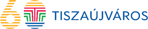 60 éves Tiszaújváros logó